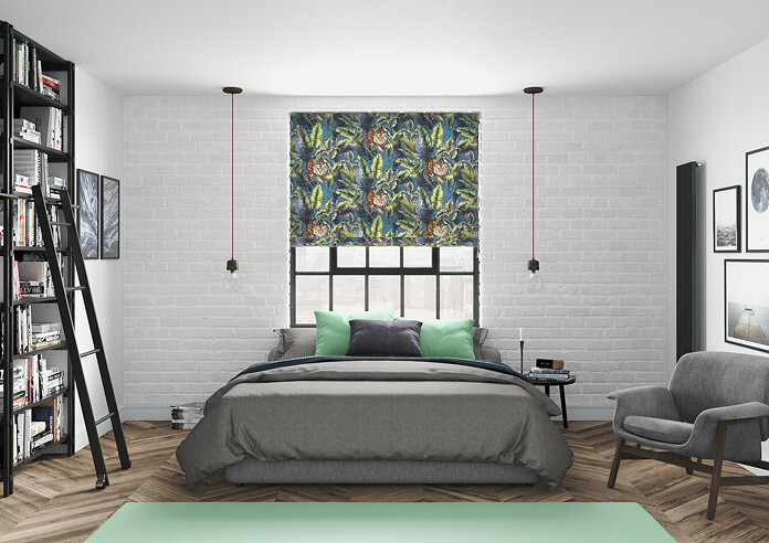 Bengal Tiger, Twilight - Twist&Fit Roman Blind - Image 5